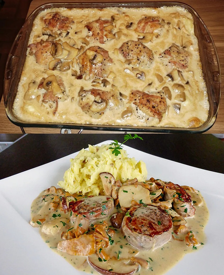 Bild von 🍄 Medaillons in Sahnesauce