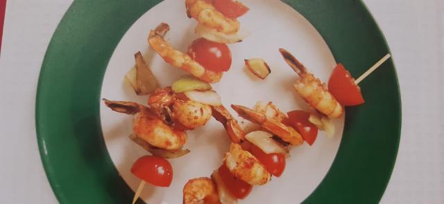 Bild von Garnelenspieße