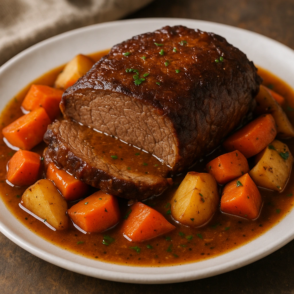 Bild von Schmorbraten à la Schwein gehabt!